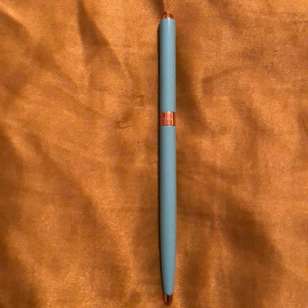 Authentic Tiffany Blue Purse Ink Pen